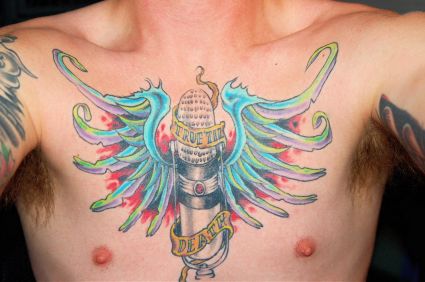 Chest Tattoos Gallery